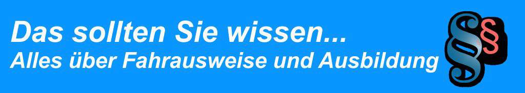 Vorgeschriebene Ausbildungszeiten -